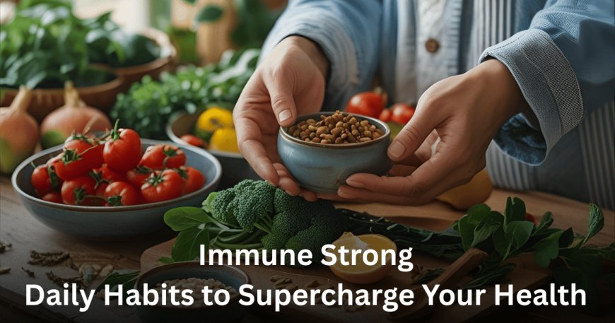 Immune Strong: Daily Habits to Supercharge Your Health