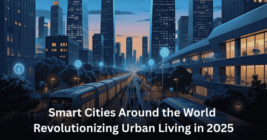 Smart Cities Around the World: Revolutionizing Urban Living in 2025